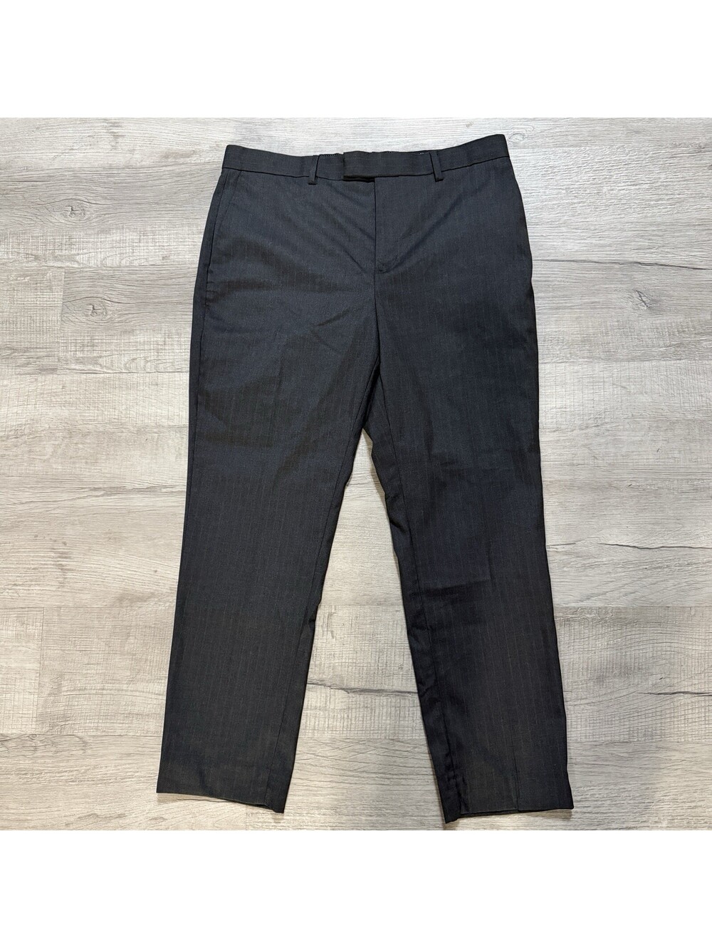 Banana Republic Dress Pants Mens 34x30 Charcoal Gray Flat